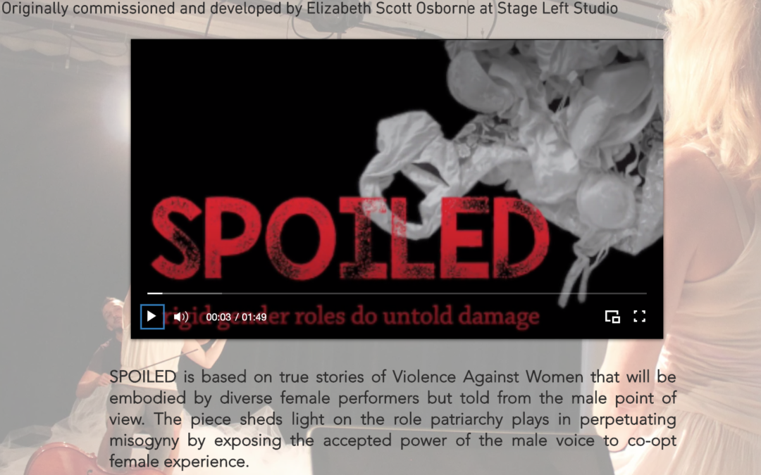 SPOILED  – My Play Lives Again in 2020