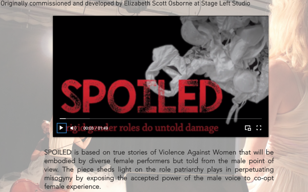 SPOILED – My Play Lives Again in 2020